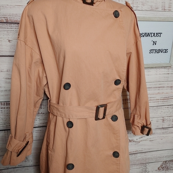 LARTIGENT Indipink Trench Coat One Size - Picture 4 of 16